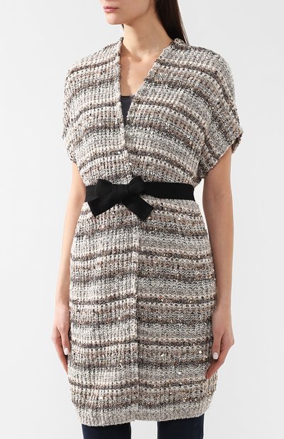 Хлопковый кардиган BRUNELLO CUCINELLI, арт. M3U395016, фото 3