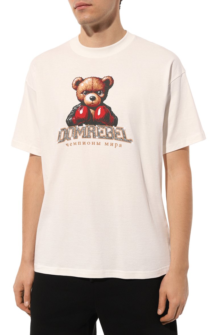 Хлопковая футболка DOMREBEL, арт. M PUNCHLINE/T-SHIRT, фото 1