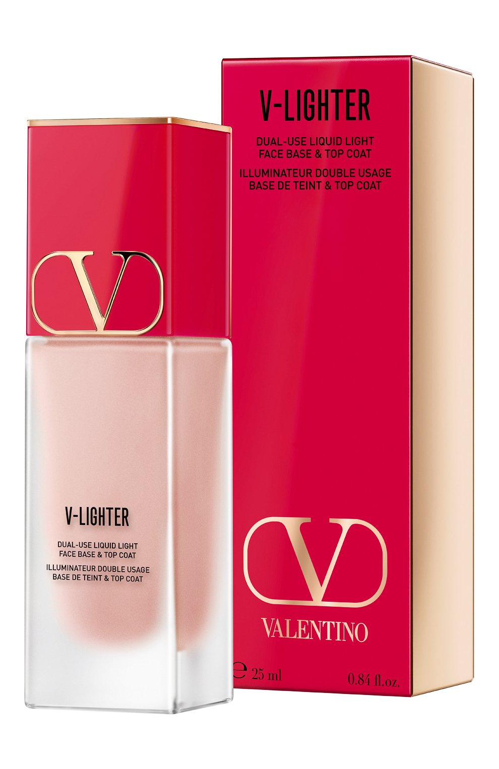 База под макияж v-lighter, rosa (25ml) VALENTINO, арт. 3614273220729, фото 2