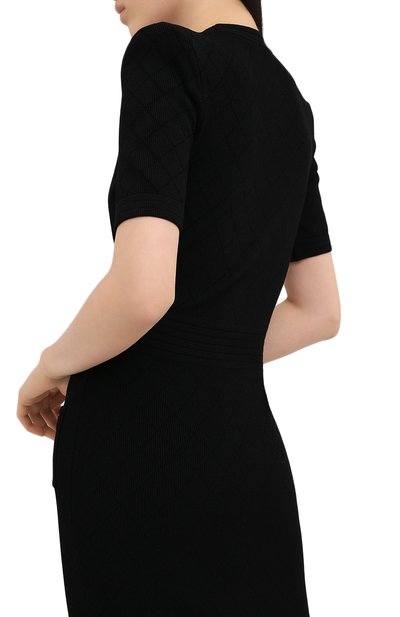 Платье из вискозы BALMAIN, арт. UF16435/K110, фото 4