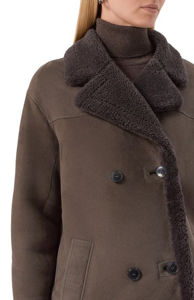 Дубленка из овчины YVES SALOMON, арт. 26WYM60200MSBV, фото 5