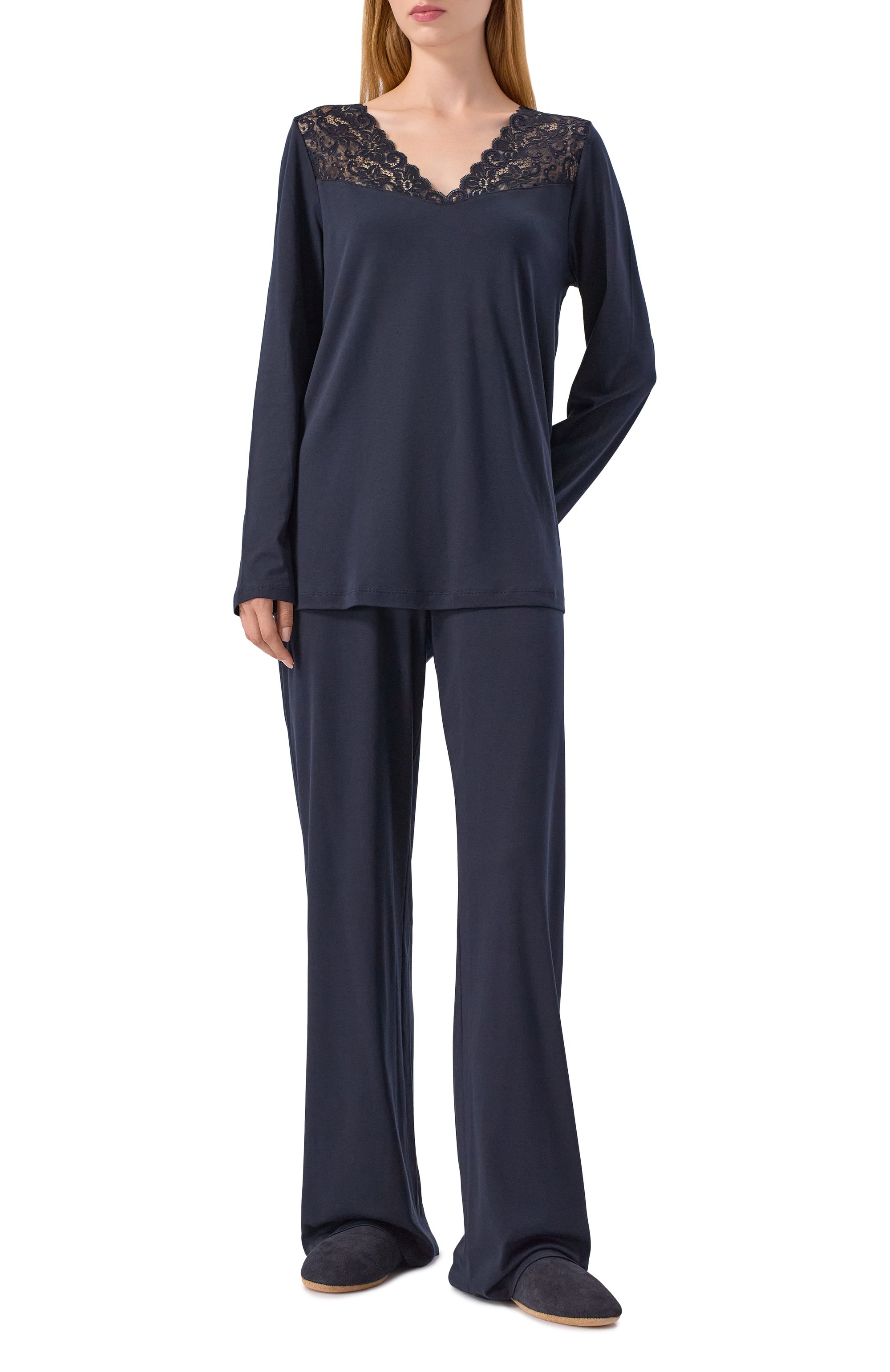 Хлопковая пижама HANRO, арт. 077932., фото 2