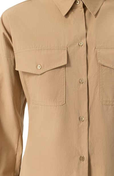 Хлопковая рубашка WEEKEND MAX MARA, арт. SKIPPER, фото 5