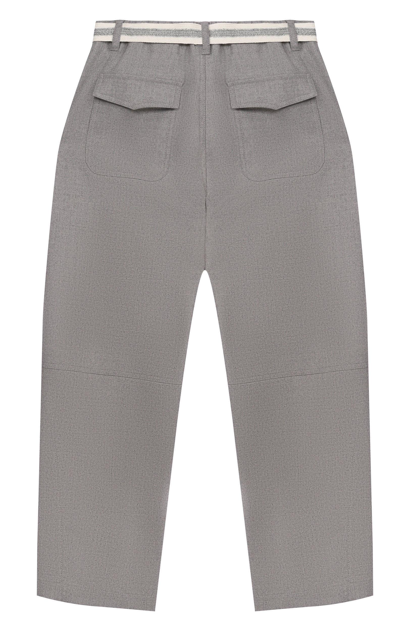 Шерстяные брюки BRUNELLO CUCINELLI, арт. BB122P272C, фото 2
