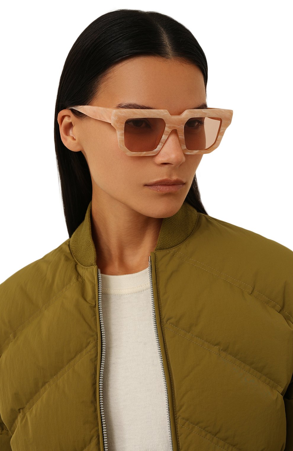 Солнцезащитные очки gia/rhw GIABORGHINI розового цвета по цене 34650 руб., арт. R0SIE R02, фото 2 Солнцезащитные очки gia/rhw GIABORGHINI, арт. R0SIE R02, фото 2