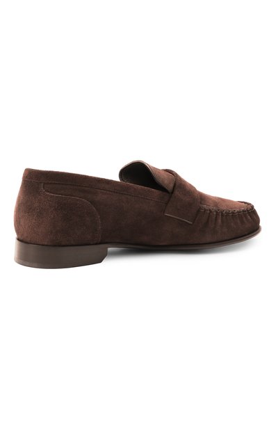 Замшевые лоферы ellis JIMMY CHOO, арт. ELLISL0AFERFSUE, фото 5