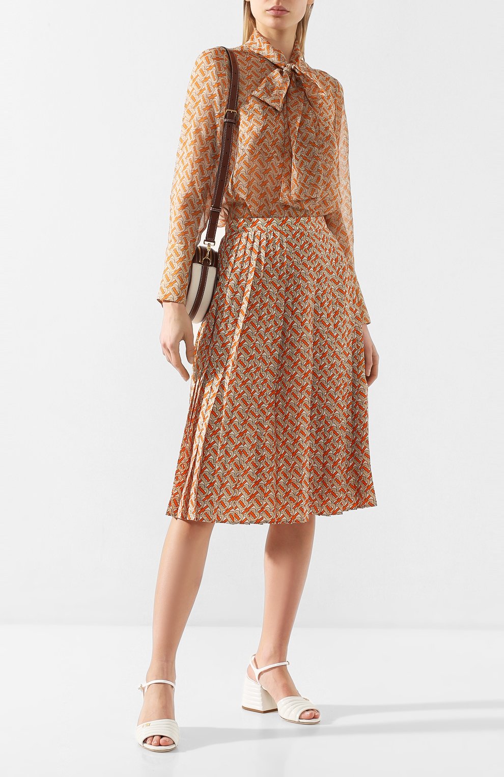 Шелковая блузка BURBERRY, арт. 8025806, фото 2
