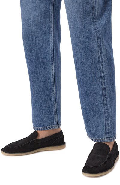 Замшевые лоферы new florio DOLCE & GABBANA, арт. CP0183/A3G52, фото 3