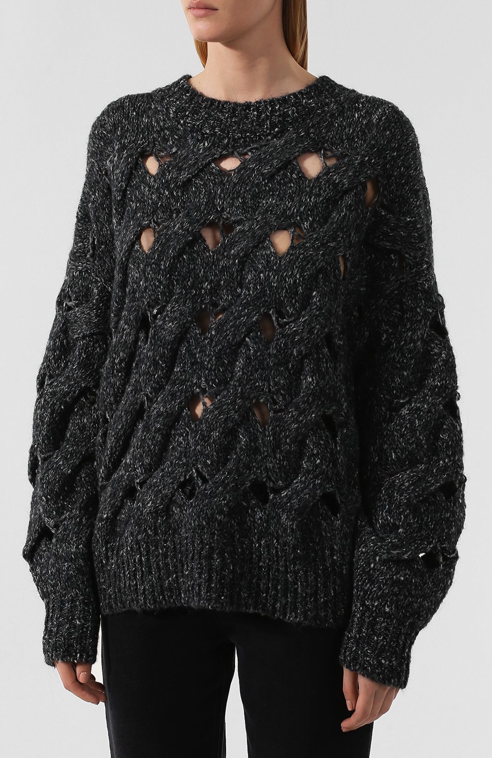 Пуловер фактурной вязки ISABEL MARANT ETOILE, арт. PU1063-19A069E/SESLEY, фото 3