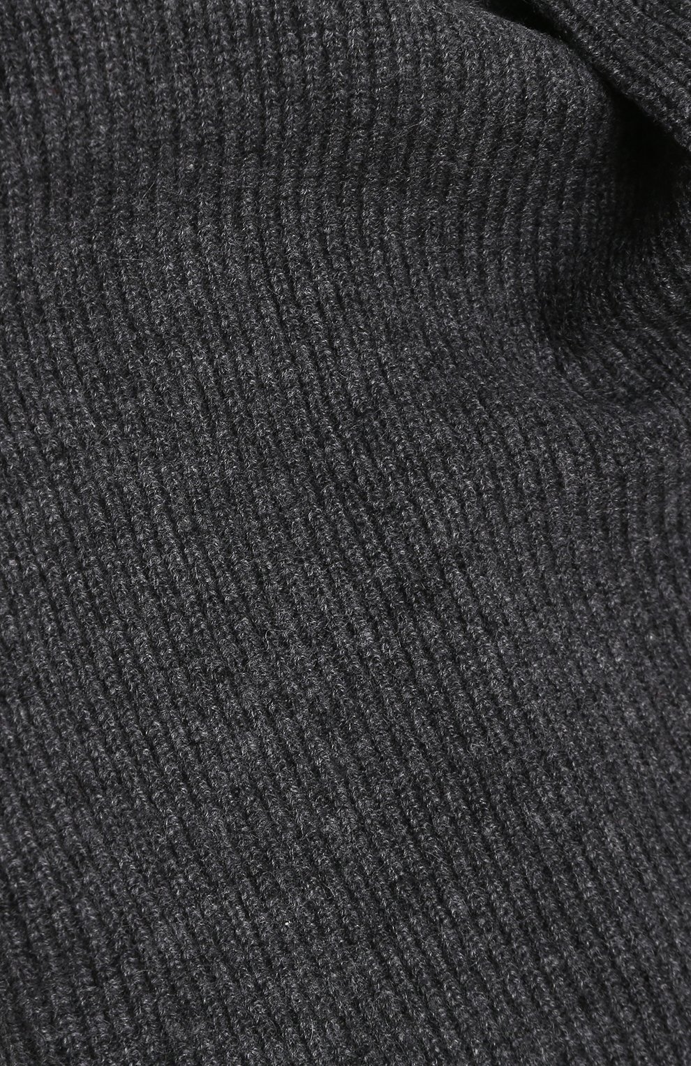 Кашемировый шарф-снуд LOULOU DE SAISON темно-серого цвета по цене 25950 руб., арт. SAB0L, фото 4 Кашемировый шарф-снуд LOULOU DE SAISON, арт. SAB0L, фото 4