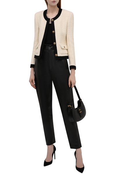 Кожаные брюки GUCCI, арт. 677472/XNAL7, фото 2