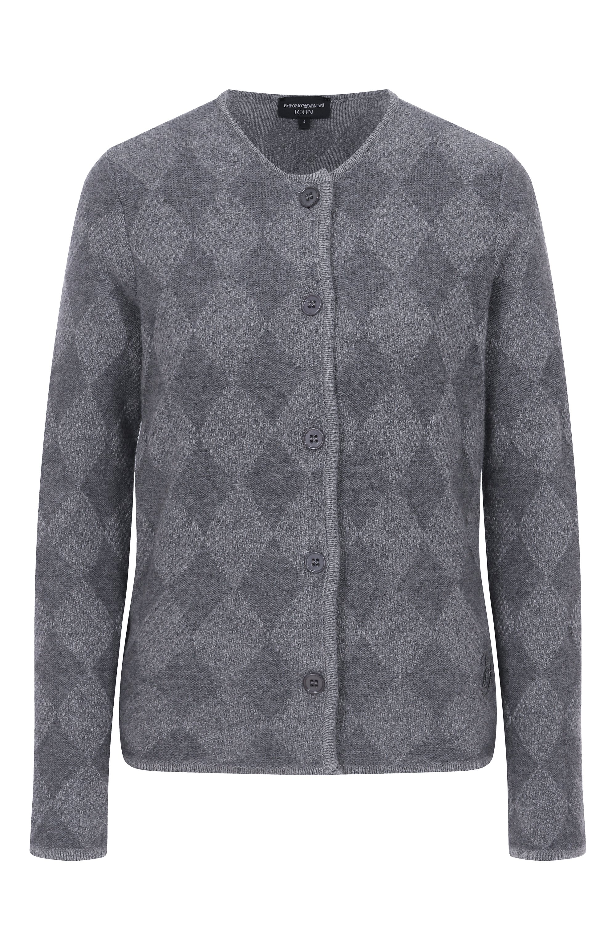 Кардиган из шерсти и кашемира EMPORIO ARMANI, арт. EW002176/AF18280/F8001, фото 1