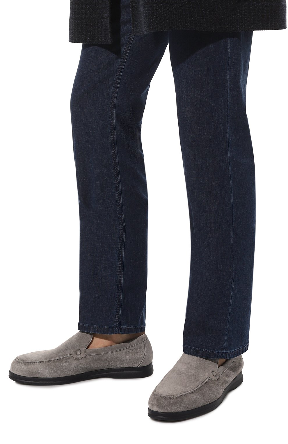 Замшевые лоферы DOUCAL'S, арт. DU2814ARTHUY106B, фото 3