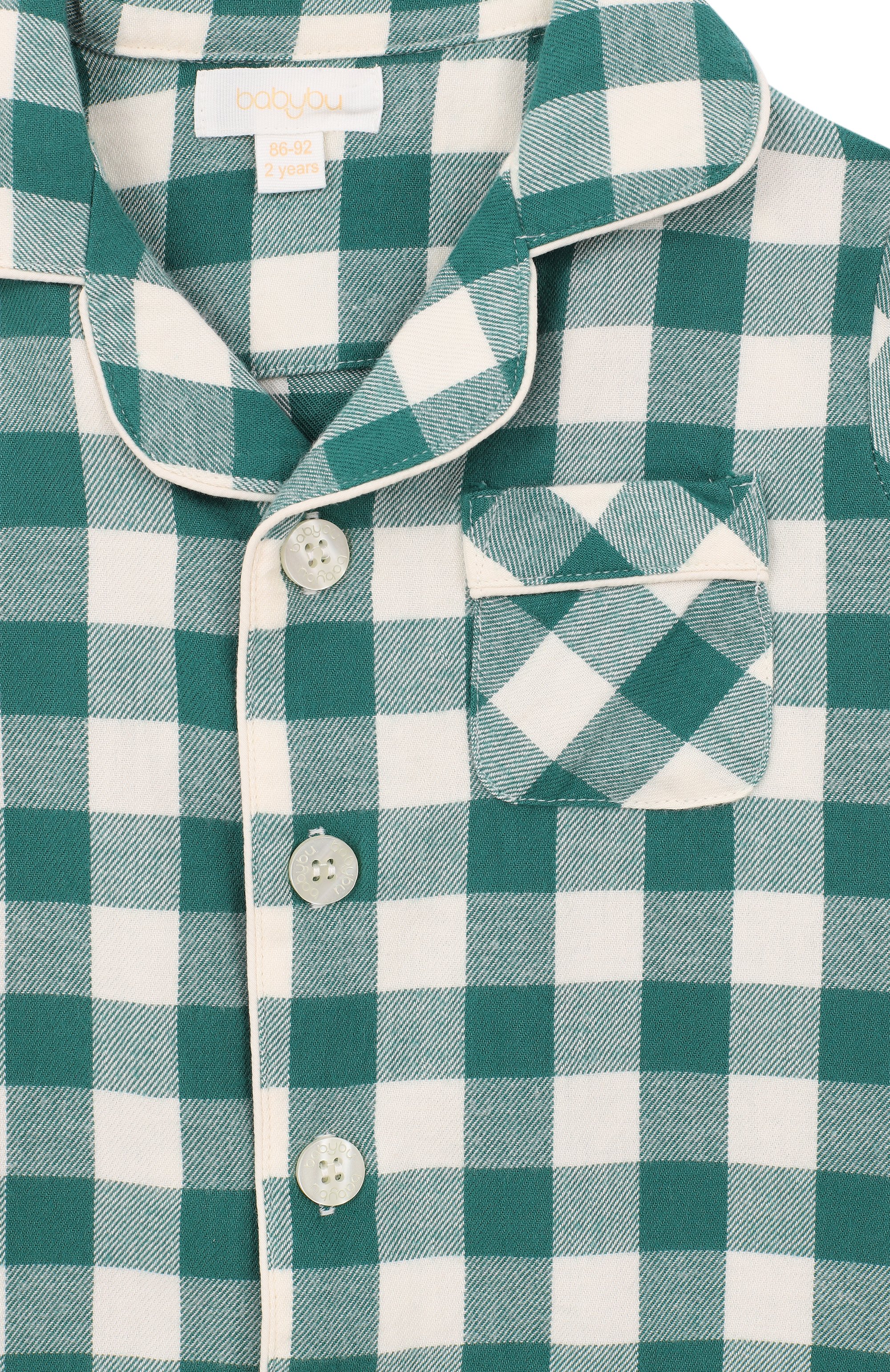 Хлопковая пижама BABYBU, арт. BI-NH2031NS, фото 6