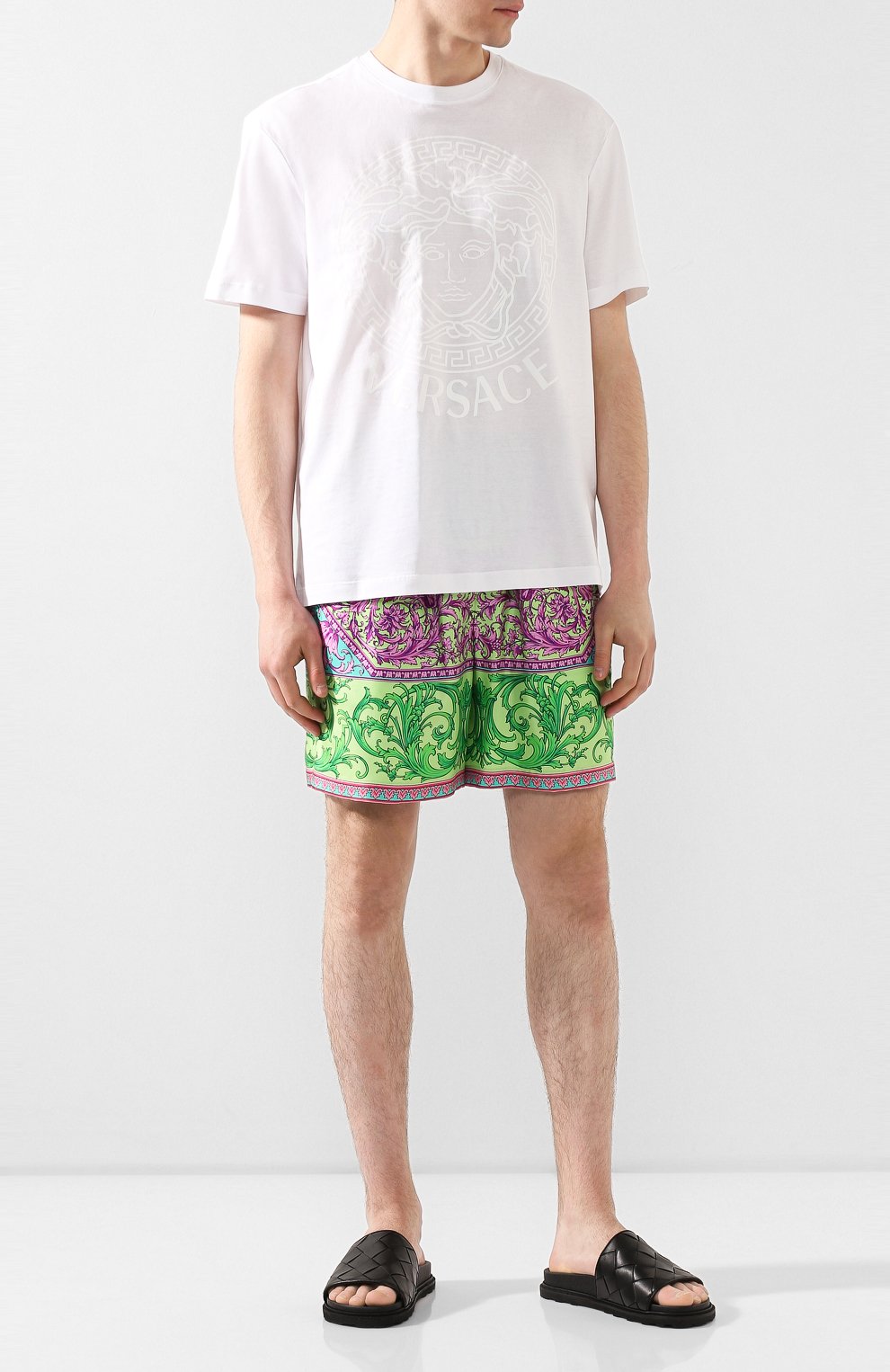 Шелковые шорты VERSACE, арт. A84097/A233838, фото 2