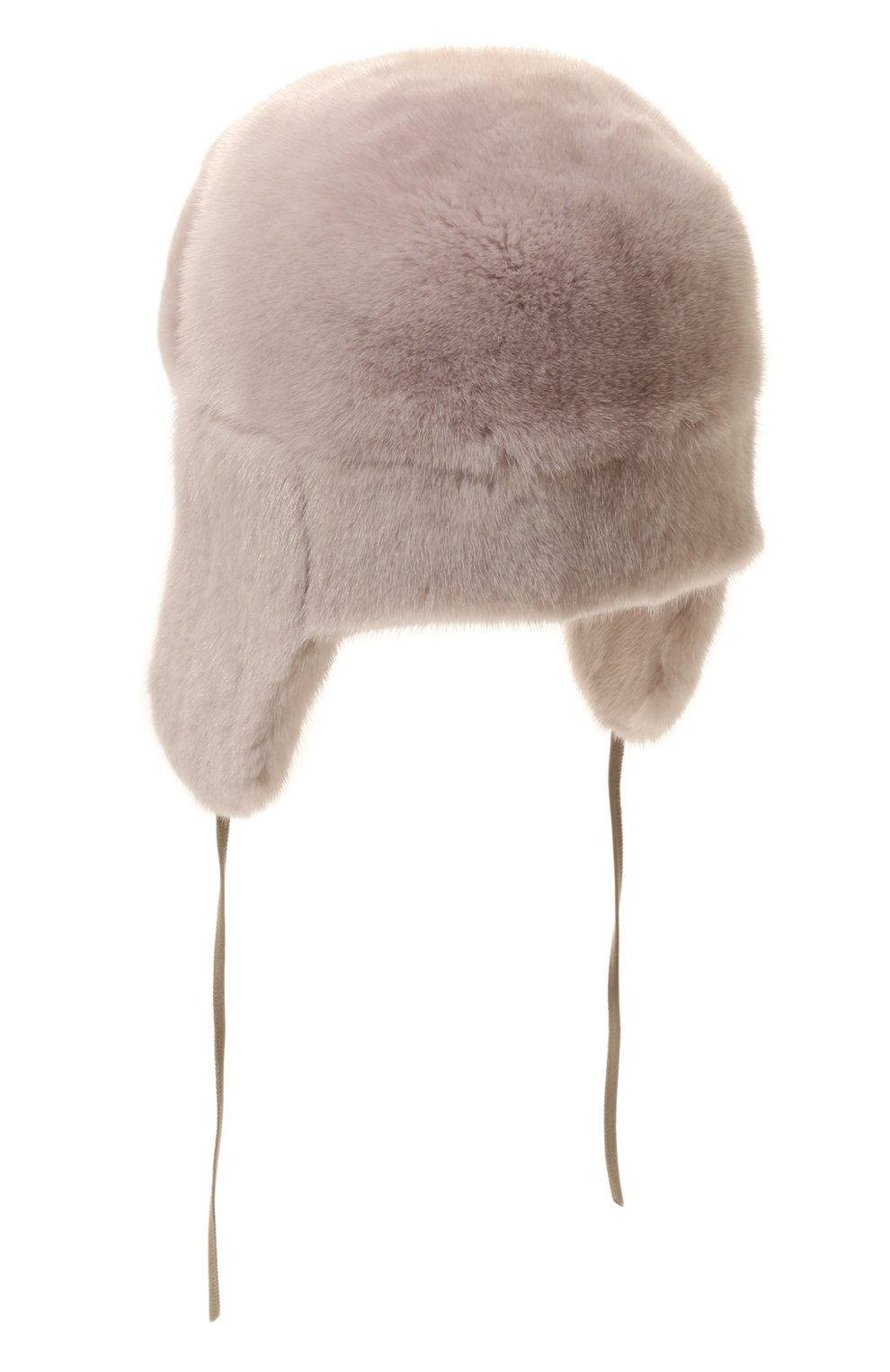Меховая шапка-ушанка френки из норки FURLAND бежевого цвета по цене 109500 руб., арт. 0217500110303600000, фото 2 Меховая шапка-ушанка френки из норки FURLAND, арт. 0217500110303600000, фото 2