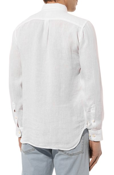 Льняная рубашка 120% LINO, арт. Y0M1425/0000115/000, фото 4