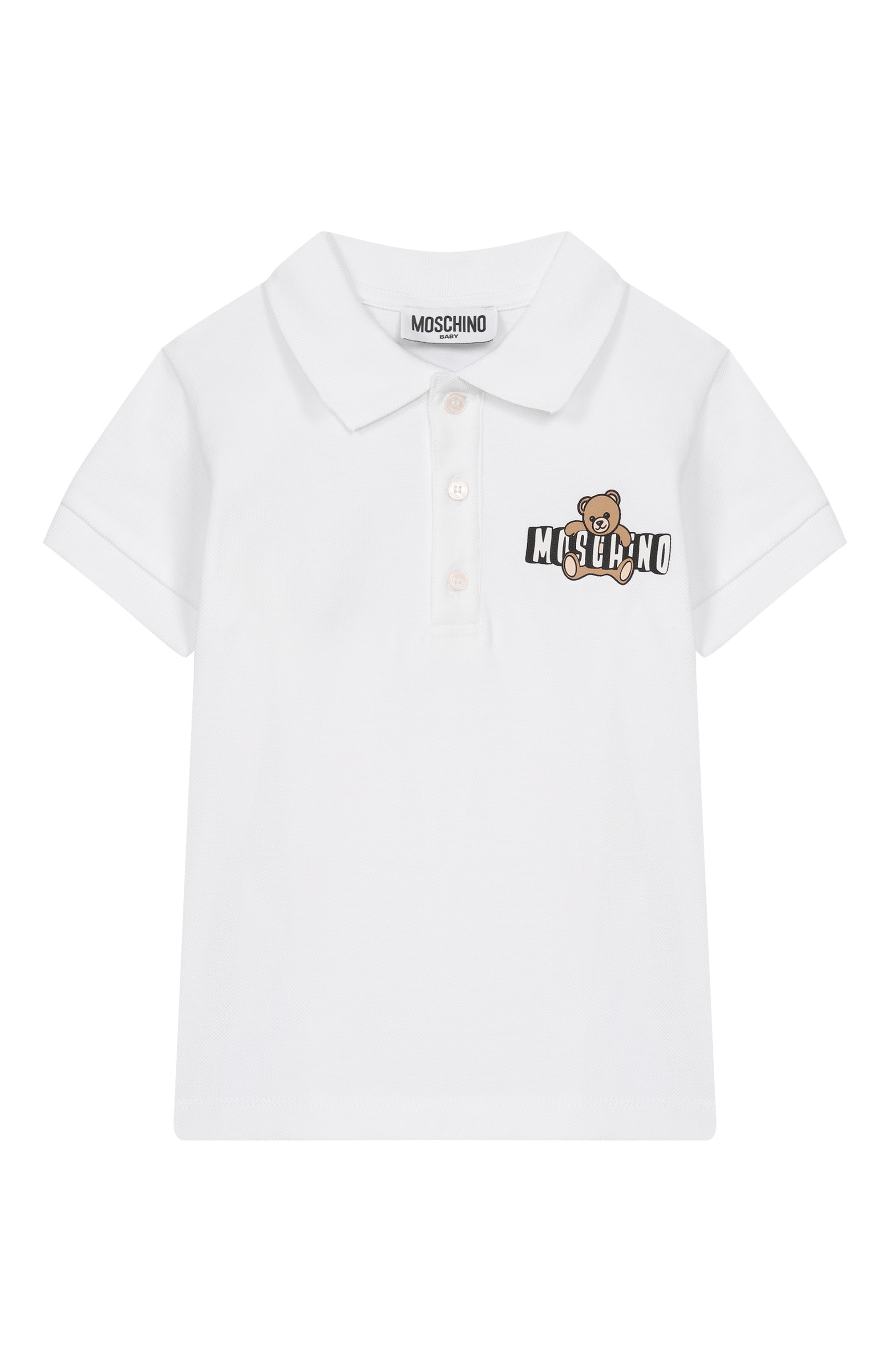 Хлопковое поло MOSCHINO, арт. MUM04J/LFA09, фото 1