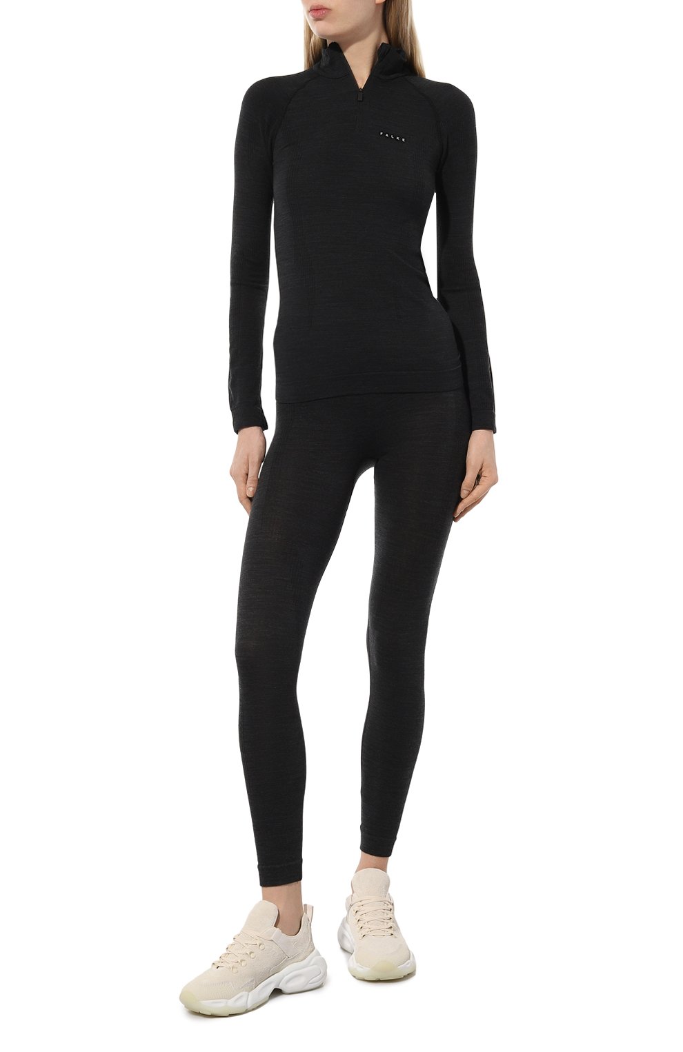 Легинсы FALKE черного цвета по цене 16320 руб., арт. 33313, фото 2 Легинсы FALKE, арт. 33313, фото 2