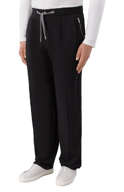 Шерстяные брюки MARCO PESCAROLO, арт. QUATTR0 ZIP/5116/58, фото 3