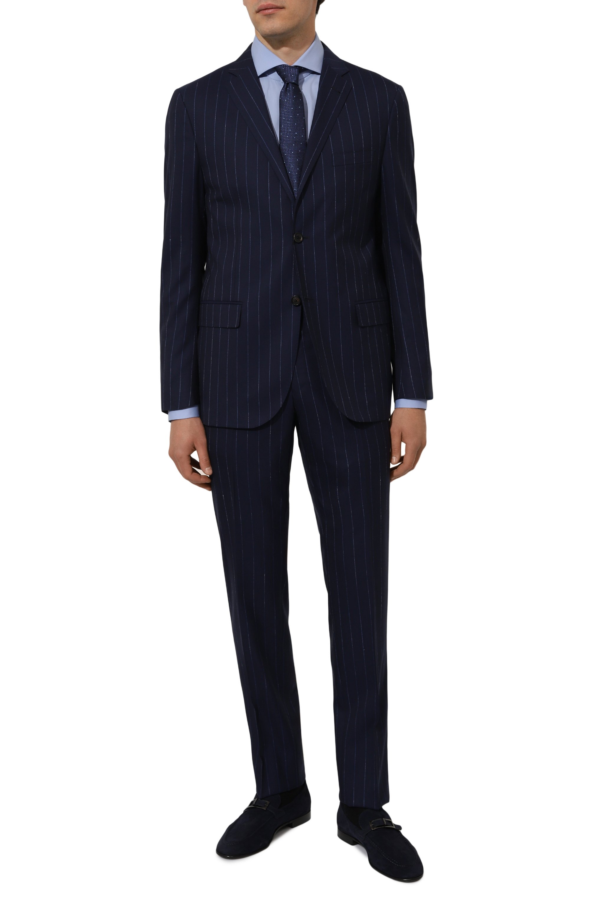 Хлопковая сорочка KITON, арт. UCIH08863, фото 2