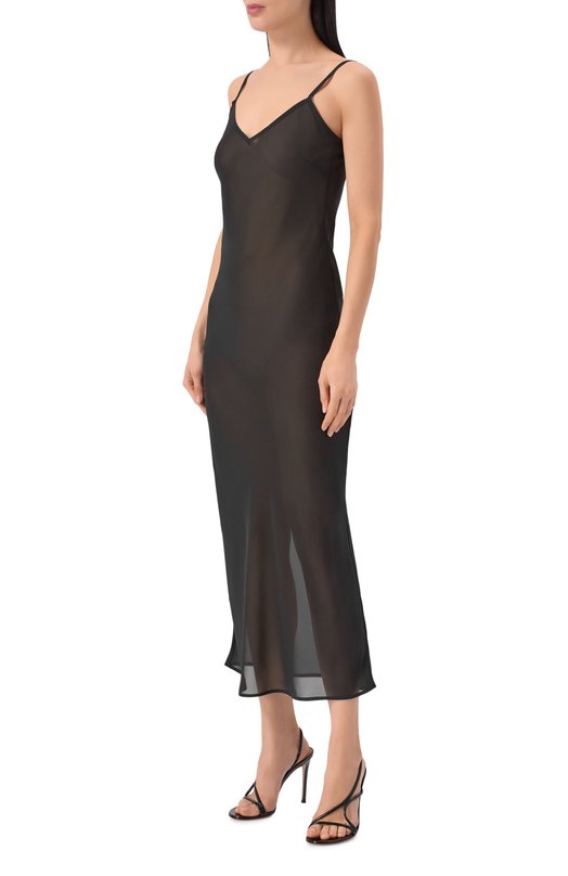 Шелковое платье Albus Lumen AL.RT26.DRESS15_SET Чёрный  AL.RT26.DRESS15_SET Фото 5