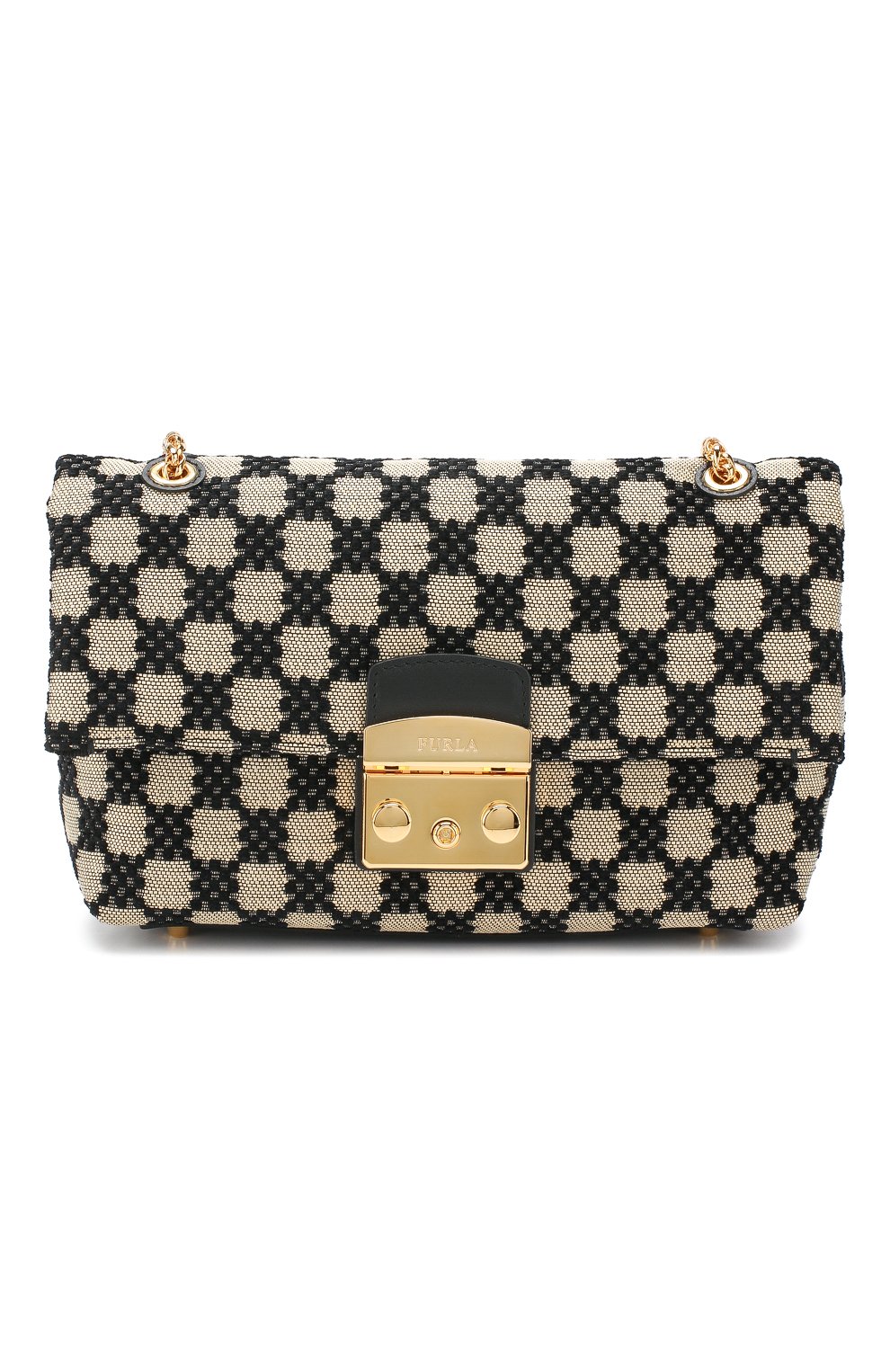 Сумка metropolis nuvola FURLA черного цвета по цене 42900 руб., арт. BVQ7/O01, фото 1 Сумка metropolis nuvola FURLA, арт. BVQ7/O01, фото 1