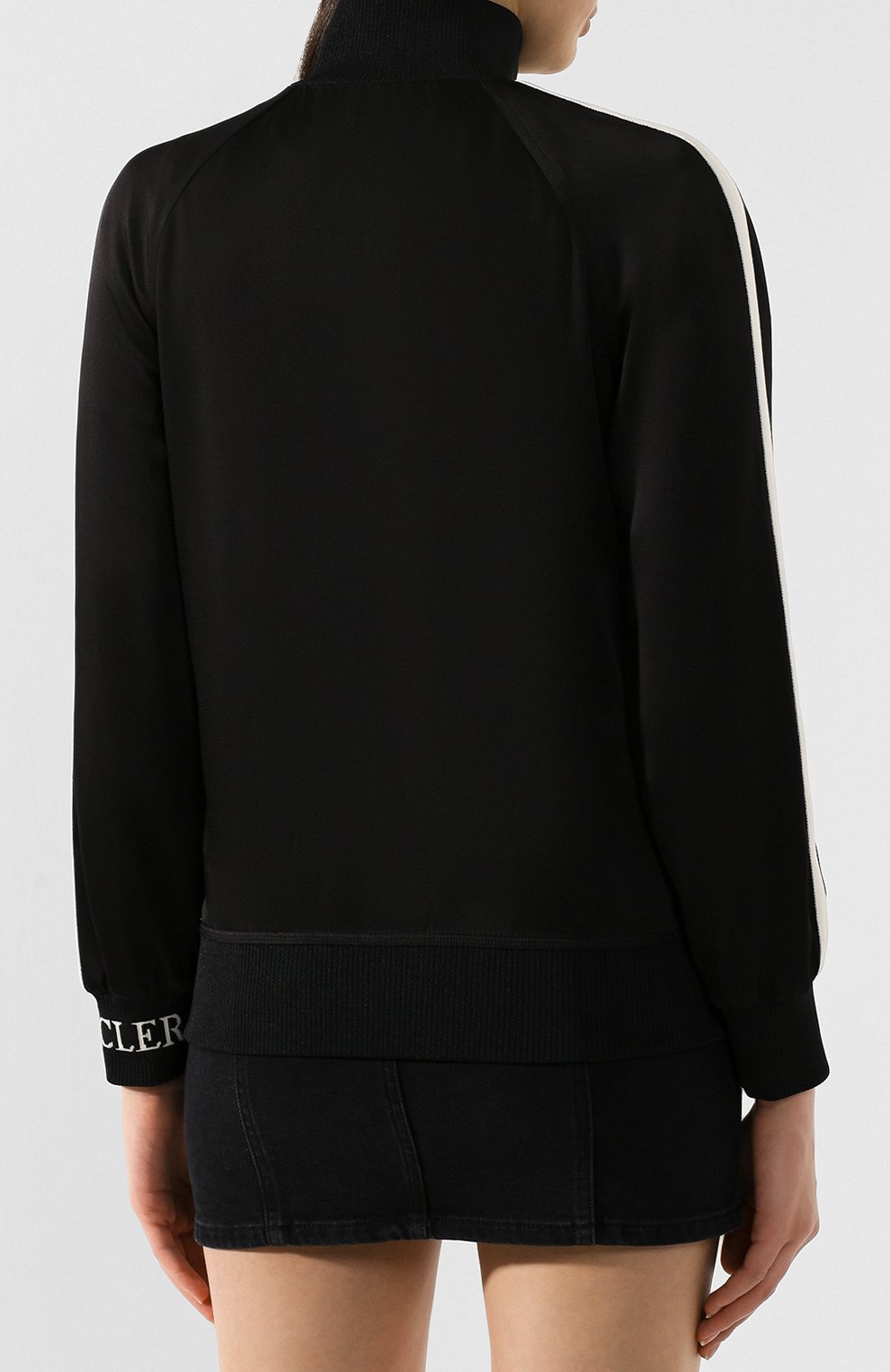 Кардиган MONCLER черного цвета по цене 69950 руб., арт. E1-093-57603-00-C0006, фото 4 Кардиган MONCLER, арт. E1-093-57603-00-C0006, фото 4