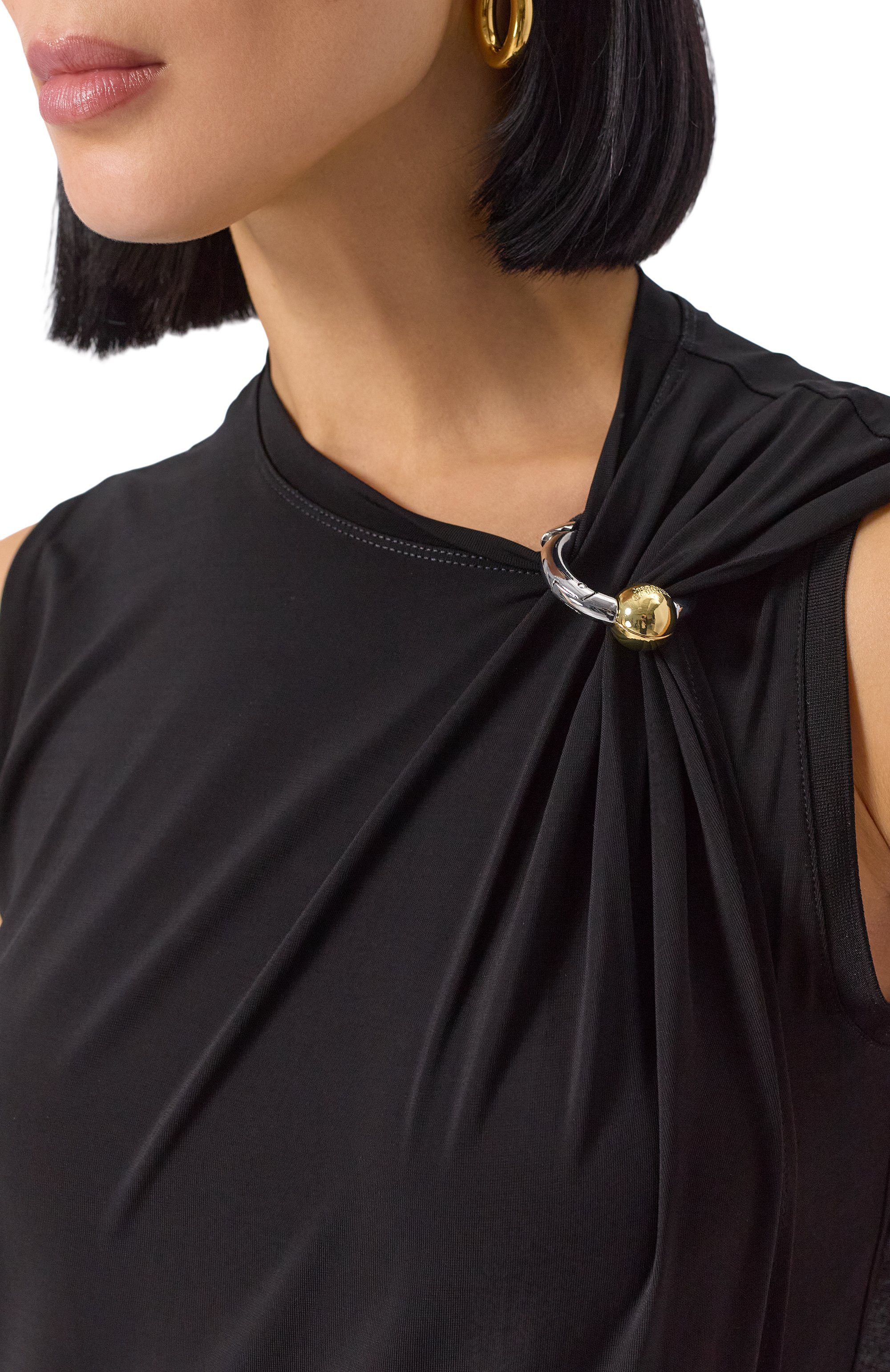 Платье из вискозы JEAN PAUL GAULTIER, арт. 25/03-W-DR032/J008, фото 4