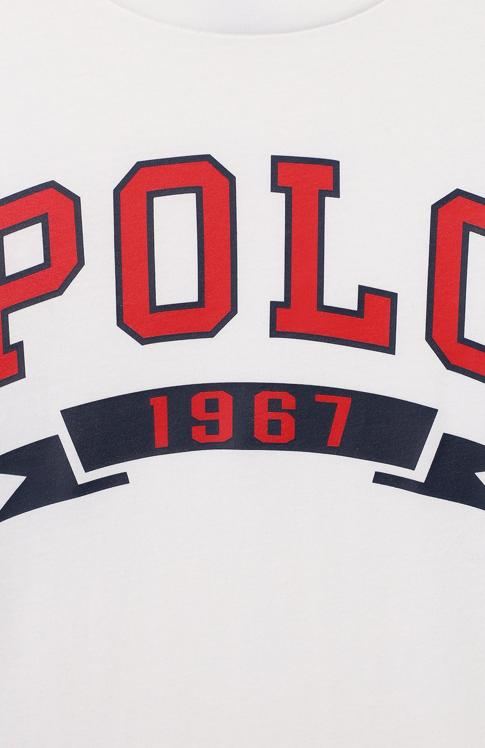 Хлопковая футболка POLO RALPH LAUREN, арт. 322738508, фото 3