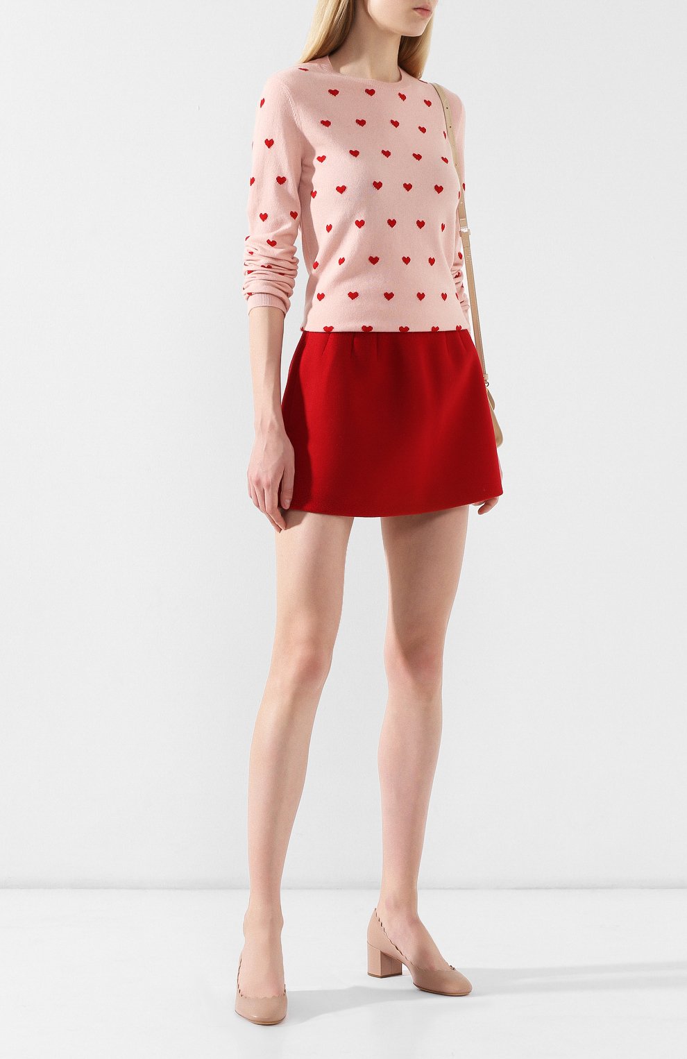 Пуловер из смеси шерсти и вискозы REDVALENTINO, арт. SR3KCB15/4F5, фото 2
