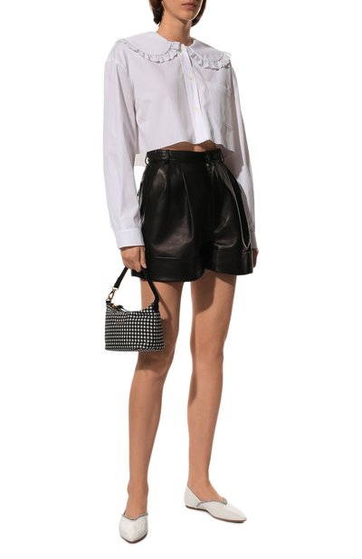 Кожаные балетки MIU MIU, арт. 5F435D-XYE-F0009-005, фото 2