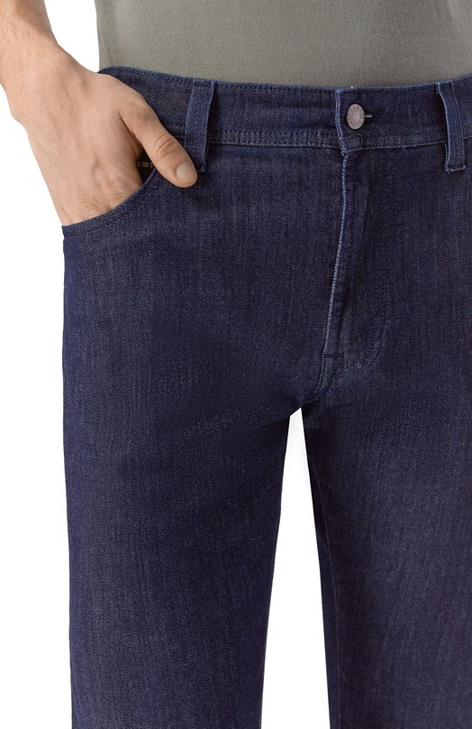Джинсы Canali 91729N/PD01487 Синий  91729N/PD01487 Фото 5