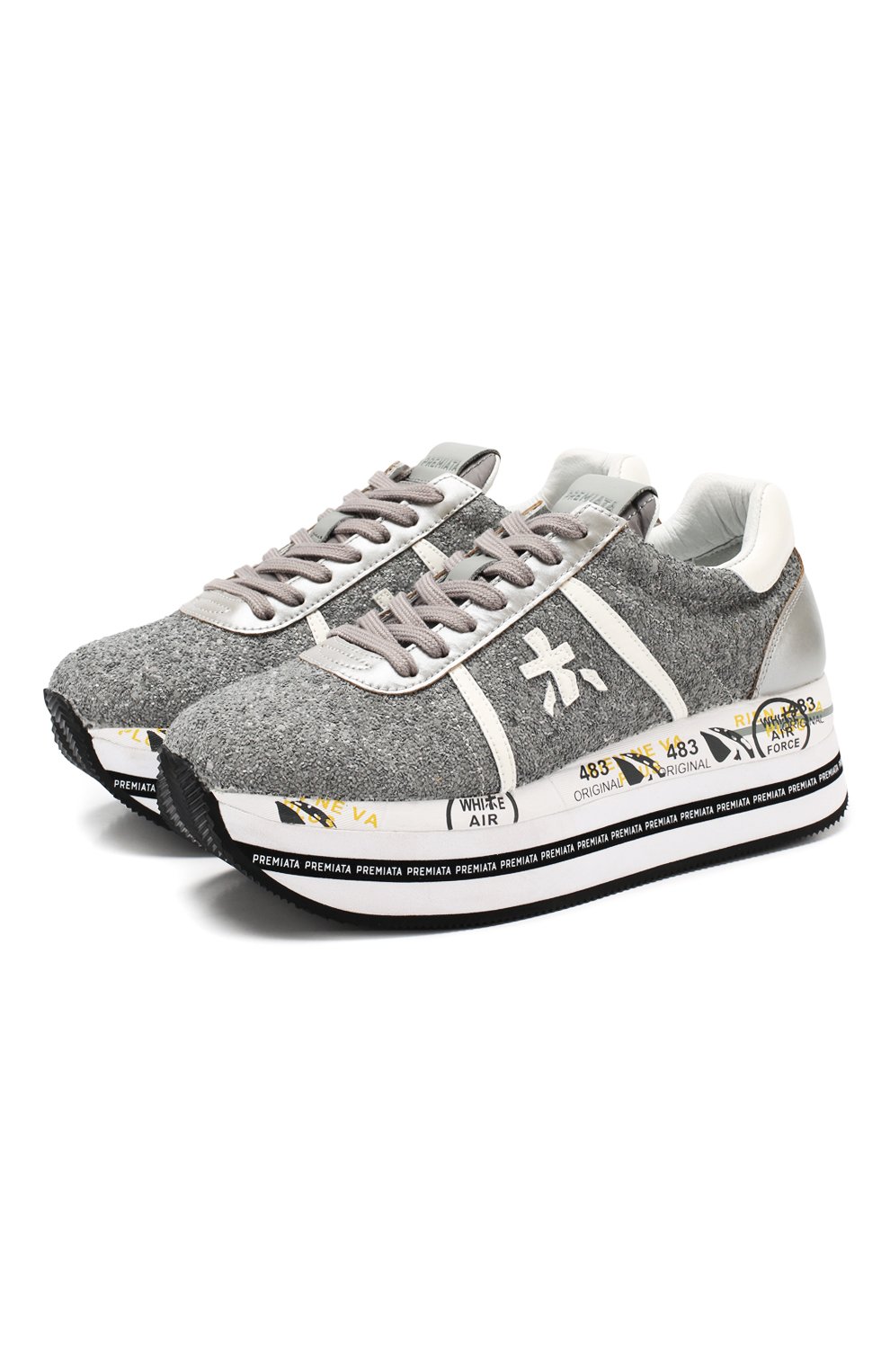 Комбинированные кроссовки beth PREMIATA, арт. BETH/VAR4114, фото 1