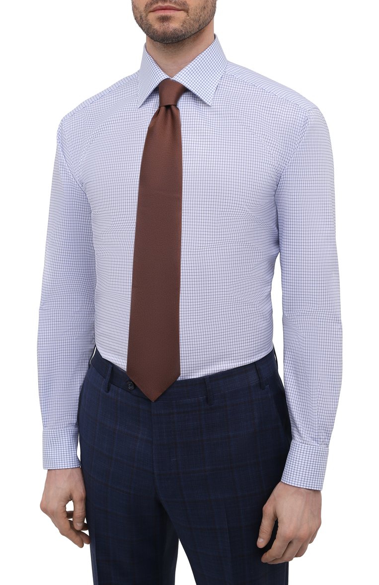 Хлопковая сорочка BRIONI, арт. RCA20L/P104N, фото 4