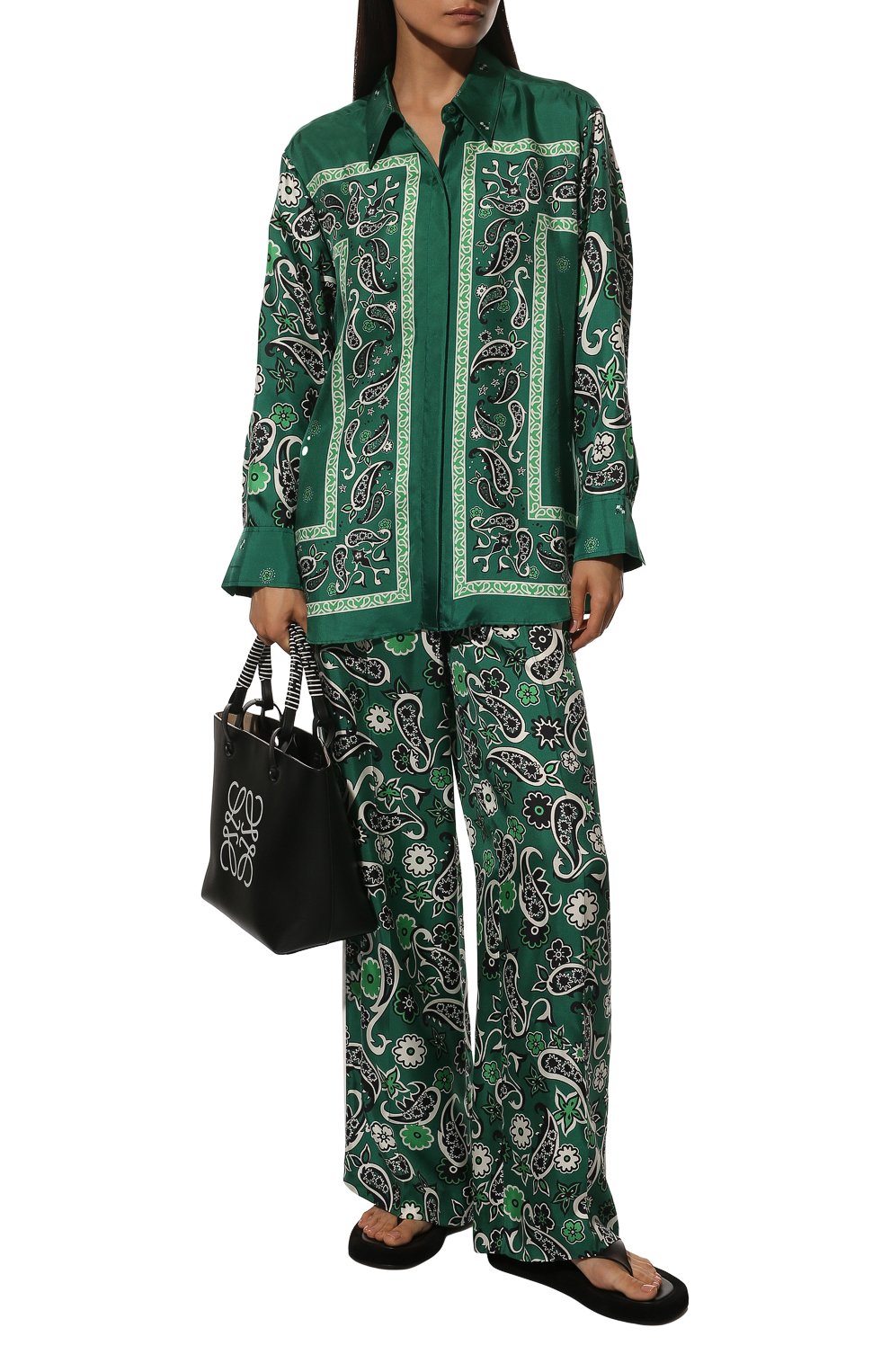 Шелковая рубашка DOROTHEE SCHUMACHER, арт. 748303/PAISLEY P0WER, фото 2