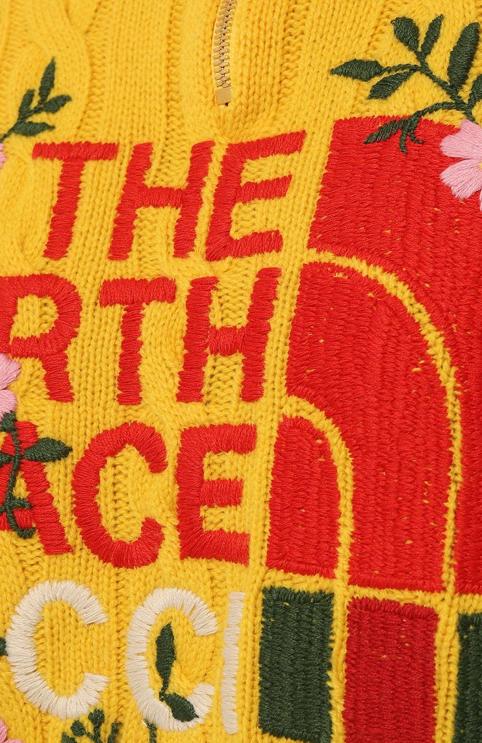 Шерстяной свитер the north face x gucci GUCCI, арт. 671687 XKB2A, фото 5