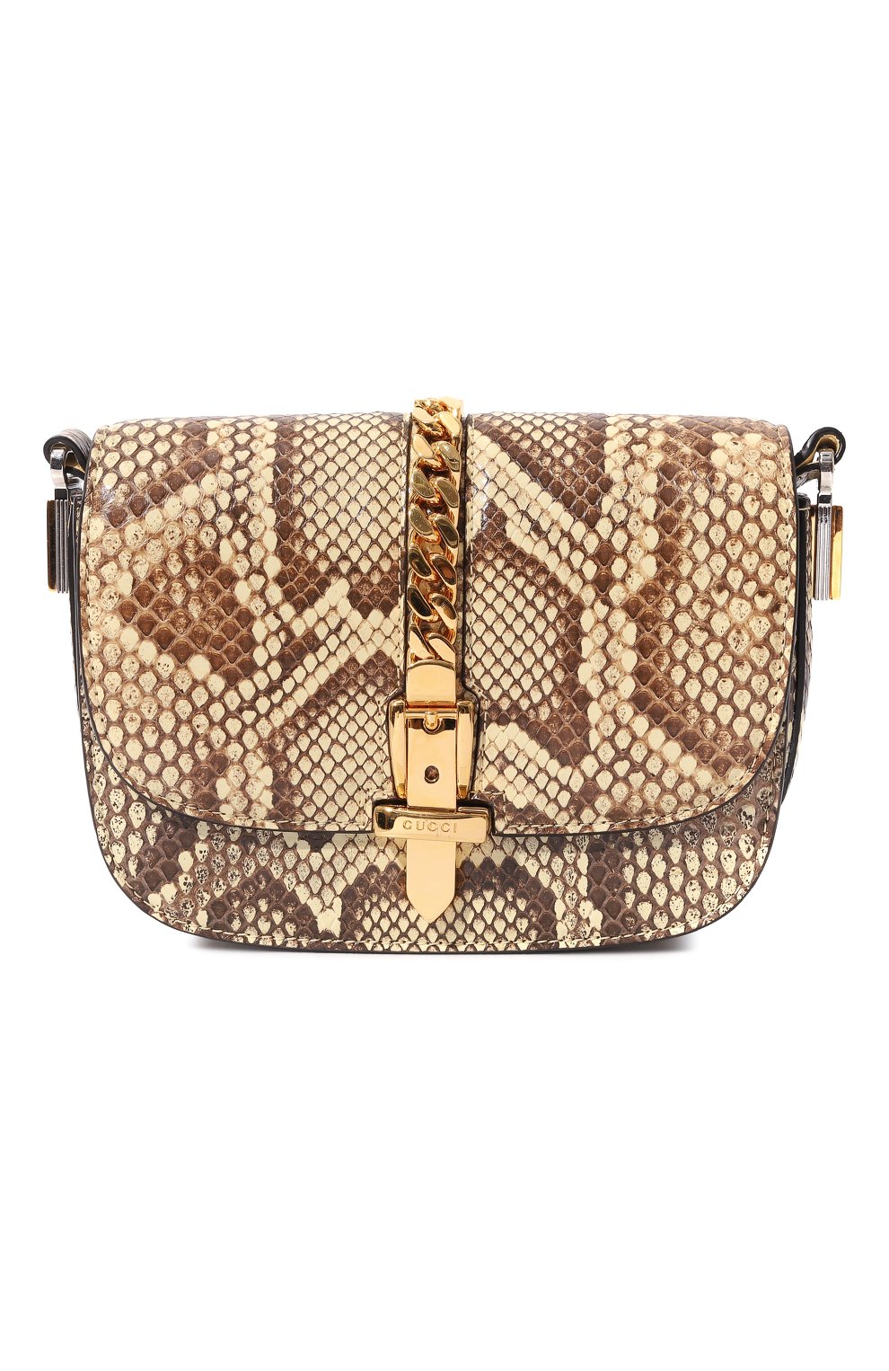 Сумка sylvie из кожи питона GUCCI, арт. 615965 EZ60X, фото 1