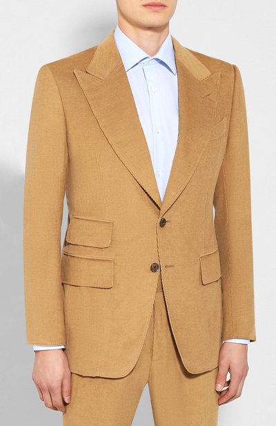 Костюм из смеси хлопка и льна TOM FORD, арт. 671R87/21ML4A, фото 2