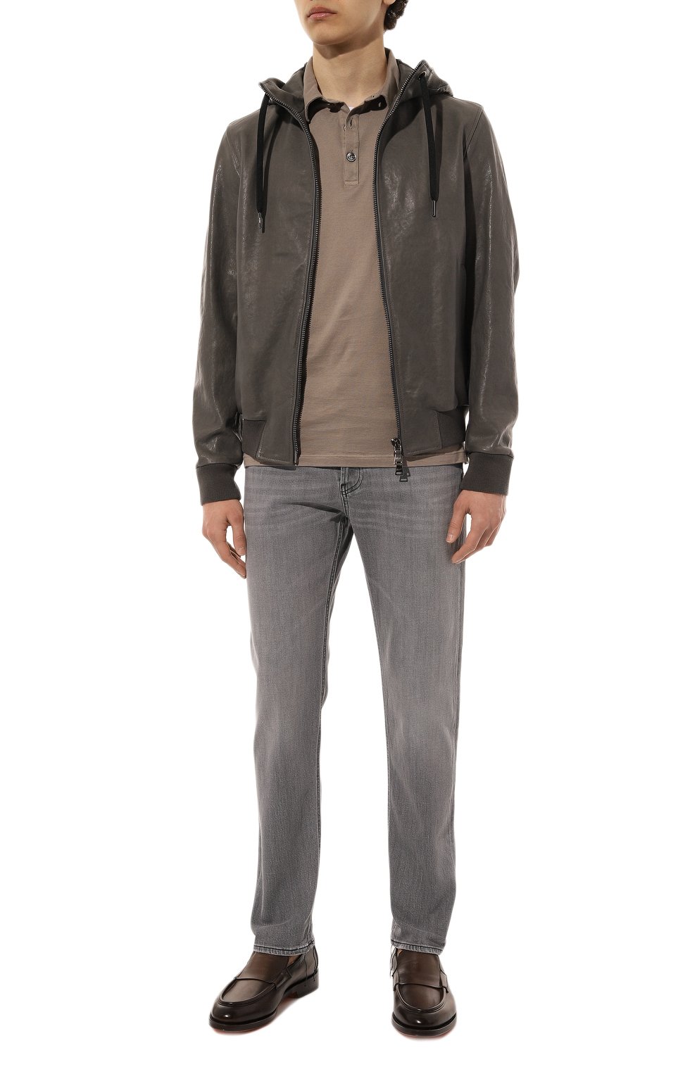 Поло из хлопка и кашемира KITON, арт. UMK0228, фото 2