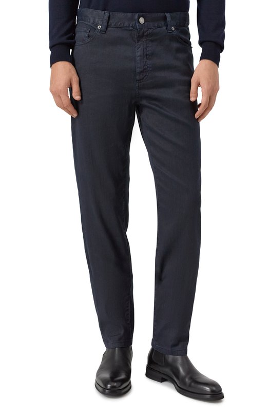 Джинсы Zegna CITY.B09/UFP16A9 Синий  CITY.B09/UFP16A9 Фото 3