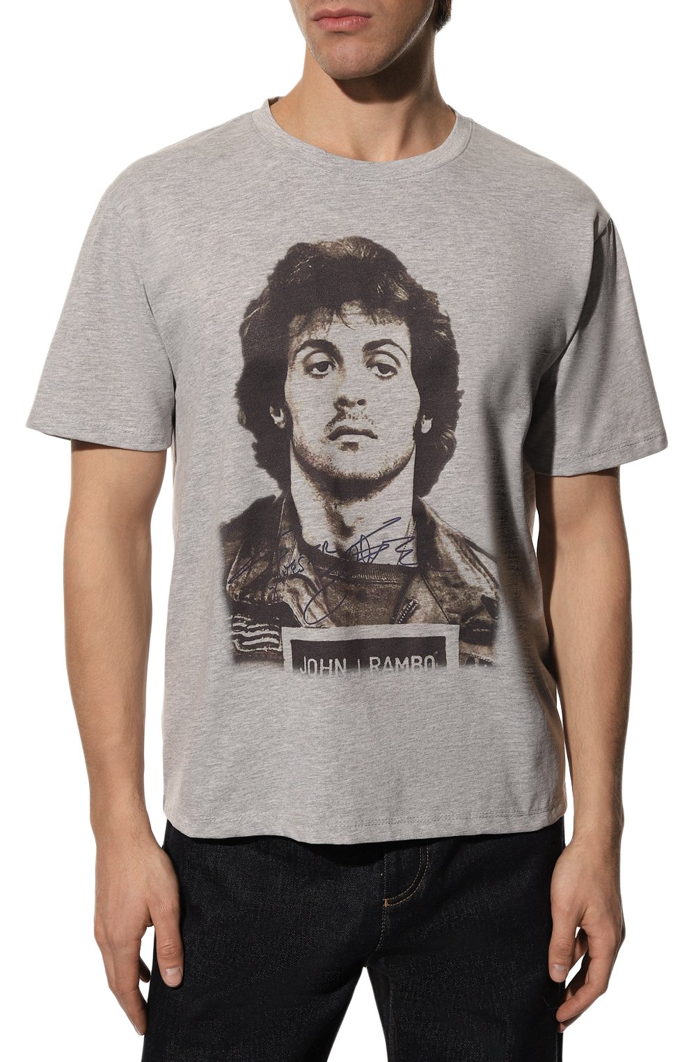 Хлопковая футболка BISIBIGLIO, арт. J0HN RAMB0/2212 RIF (C0TT0NE PESANTE), фото 3