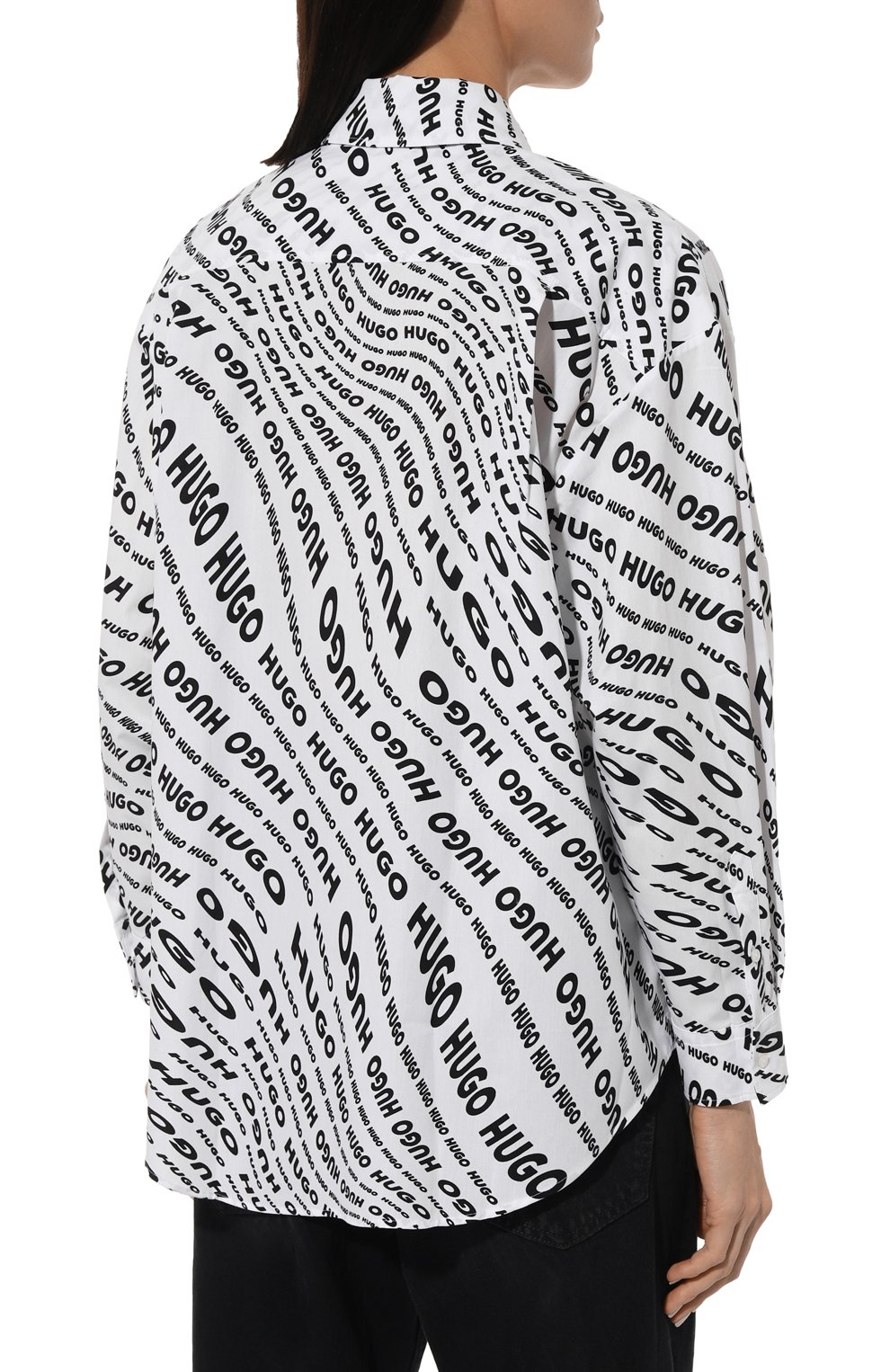 Хлопковая рубашка HUGO, арт. 50499941, фото 4