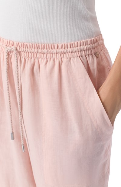 Брюки BOSS ORANGE розового цвета по цене 19950 руб., арт. 50537916, фото 5 Брюки BOSS ORANGE, арт. 50537916, фото 5