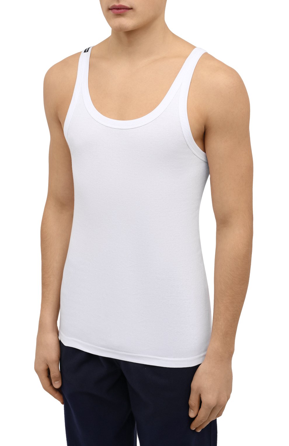 Хлопковая майка DOLCE & GABBANA, арт. M8C19J/0UAIJ, фото 3