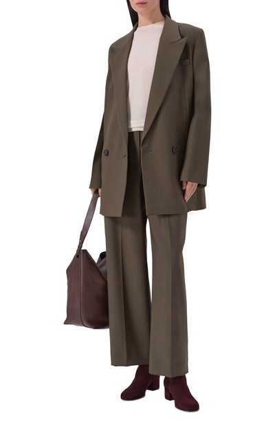 Замшевые ботильоны joelle 45 GIANVITO ROSSI, арт. G73031.45RIC.CASB0UR, фото 3