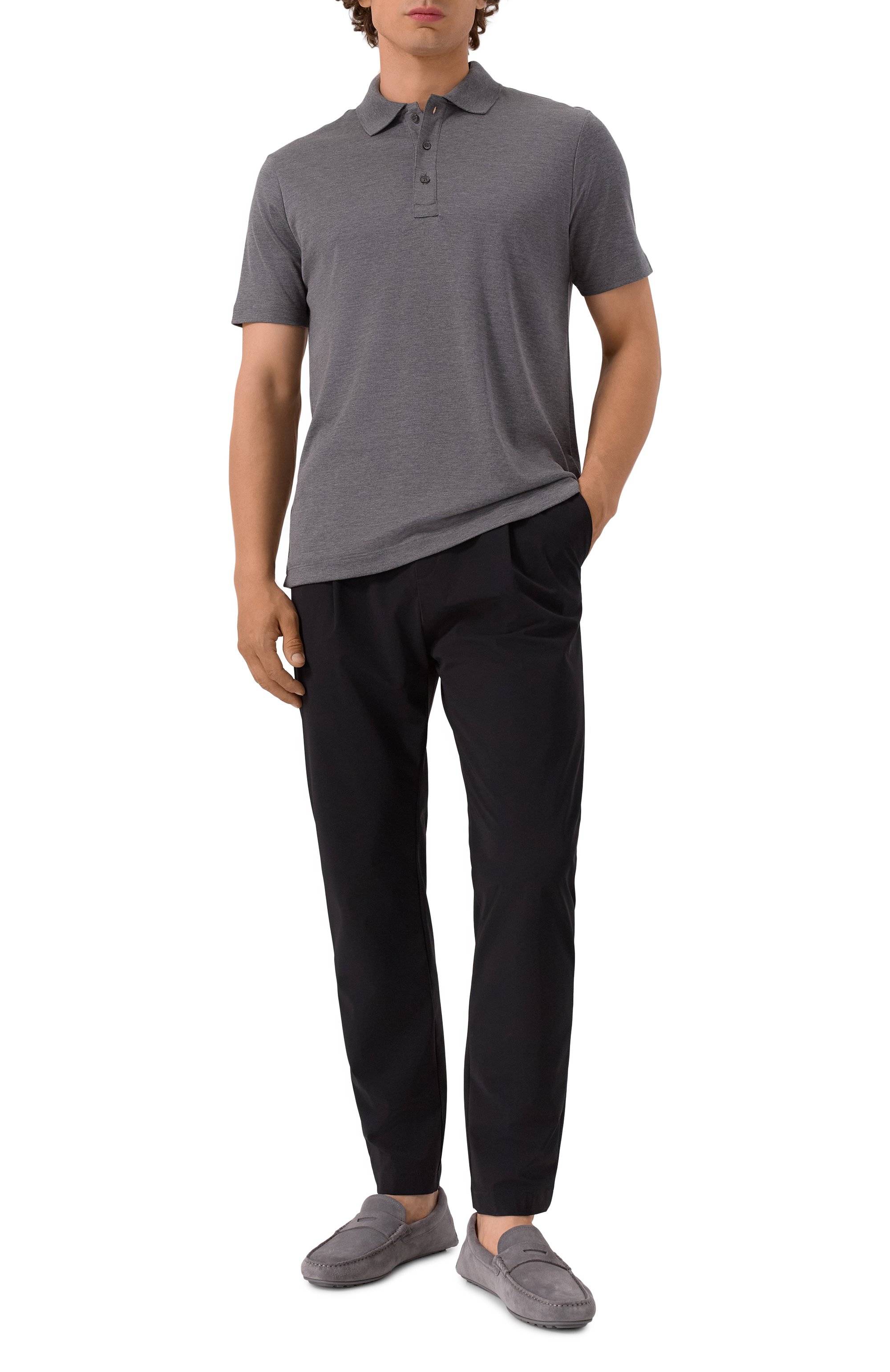 Замшевые мокасины noel BOSS, арт. 50541750, фото 2