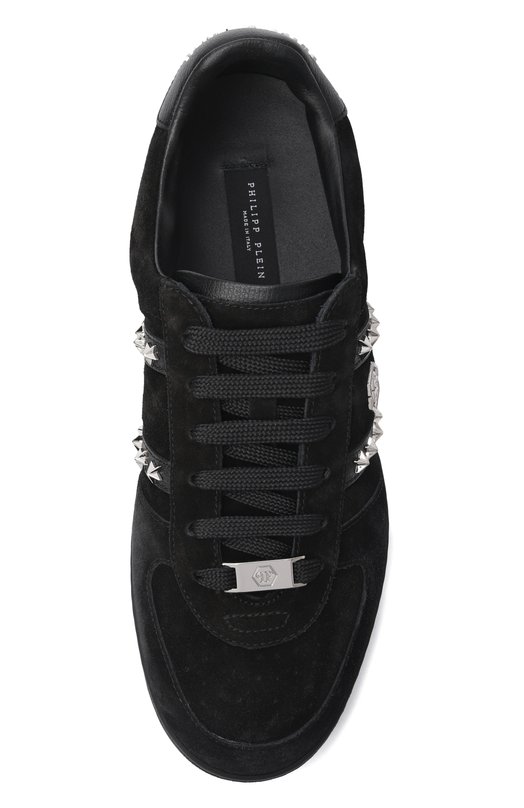 Замшевые кеды Retro Rebel Philipp Plein SAFS USC0911 PLE009N Чёрный  SAFS USC0911 PLE009N Фото 5