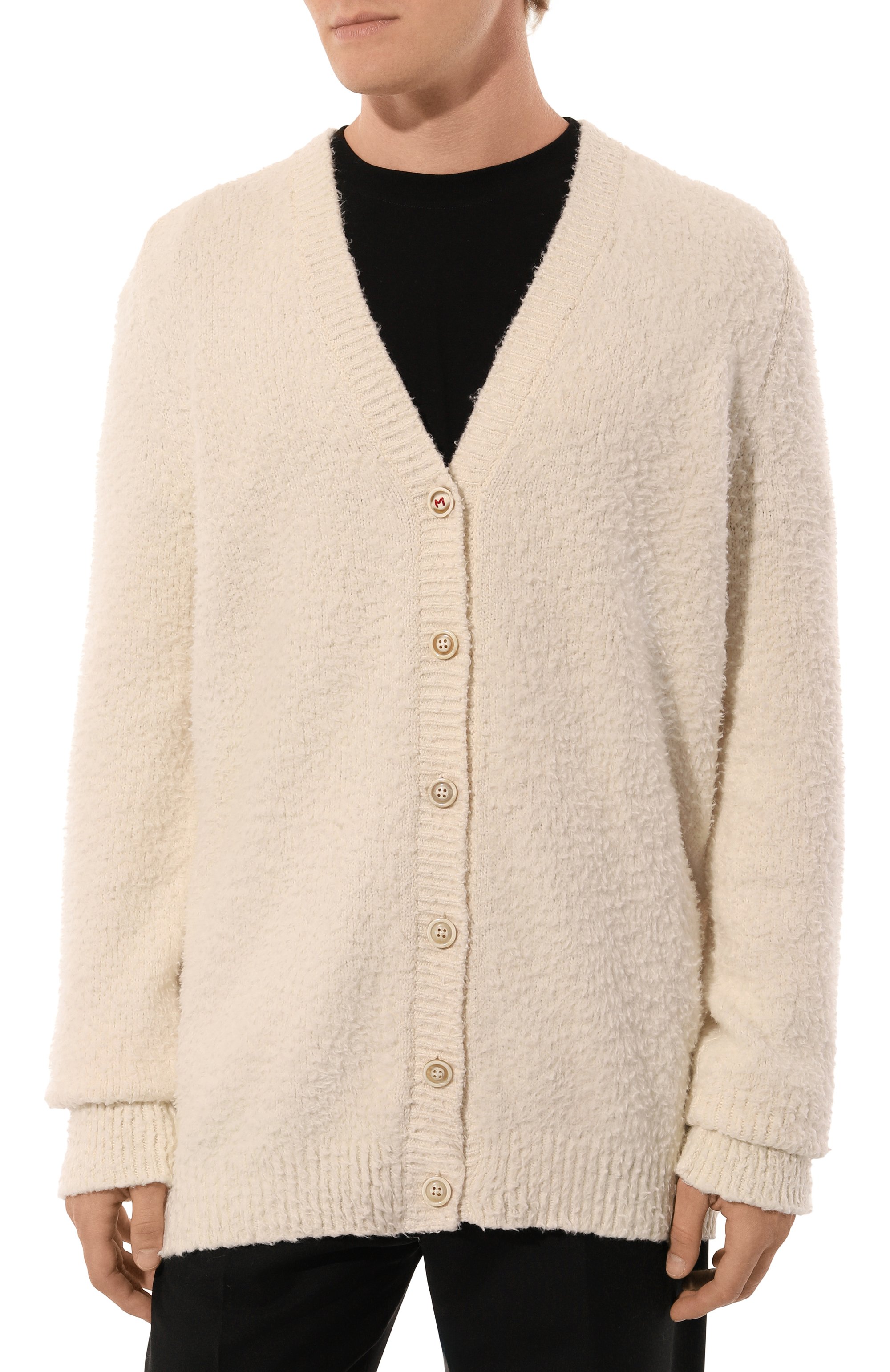 Хлопковый кардиган MAISON MARGIELA, арт. SI0GP0002/S17664, фото 3