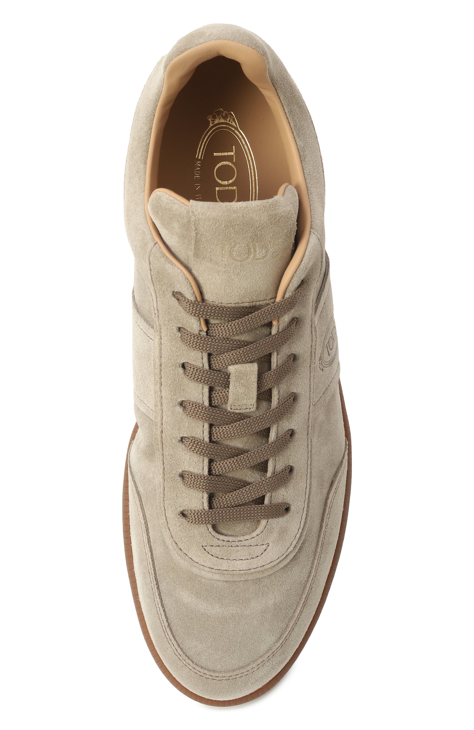 Замшевые кеды tabs TOD’S, арт. XXM68C0DP30RE0, фото 6